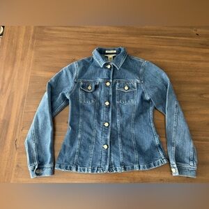 Jones New York Country Stretch Denim Jacket Size 6
